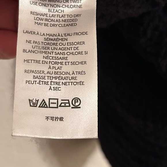 Urban Outfitters Black Cropped Button Sweater Cardigan Textured Long Sleeve XS - Picture 5 of 12